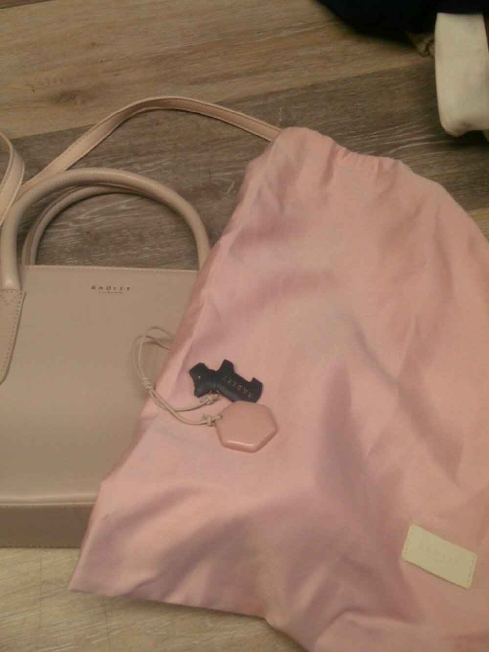 Radley London Arlington Court Womens Handbag Nude Crossbody Strap Shoulder Bag